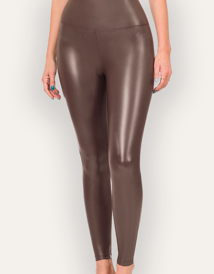 Zenana High Rise Faux Leather Leggings