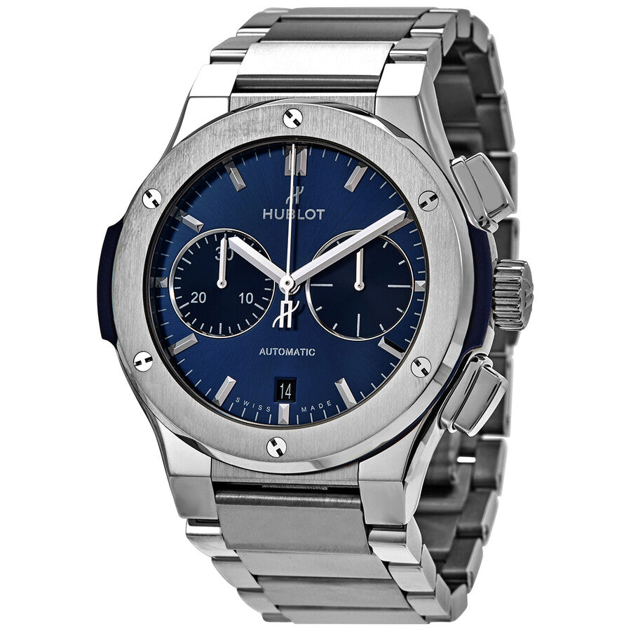 Classic Fusion Blue Chronograph Titanium Bracelet 45mm, photo 5