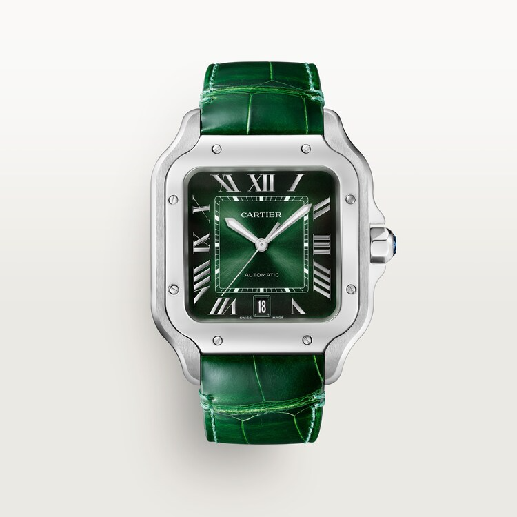 Unworn Santos, Stainless Steel, 39.8mm