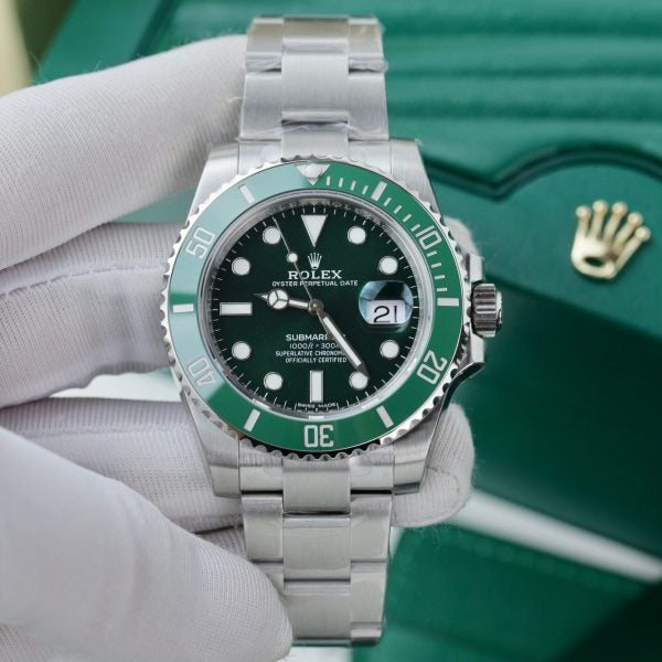 Submariner Stainless Steel “The Hulk” Green Dial Cerachrom Bezel, 41mm, photo 4