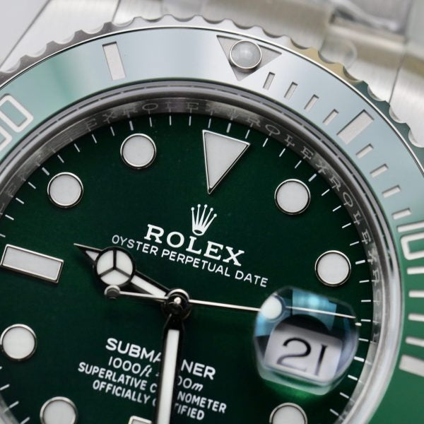 Submariner Stainless Steel “The Hulk” Green Dial Cerachrom Bezel, 41mm, photo 6