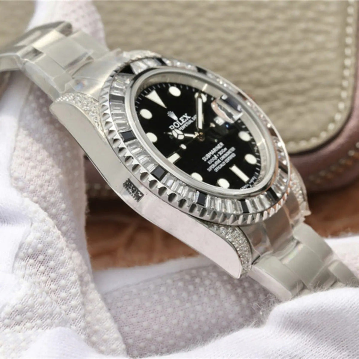 Submariner Date Silver Black Diamond, 40mm, photo 11