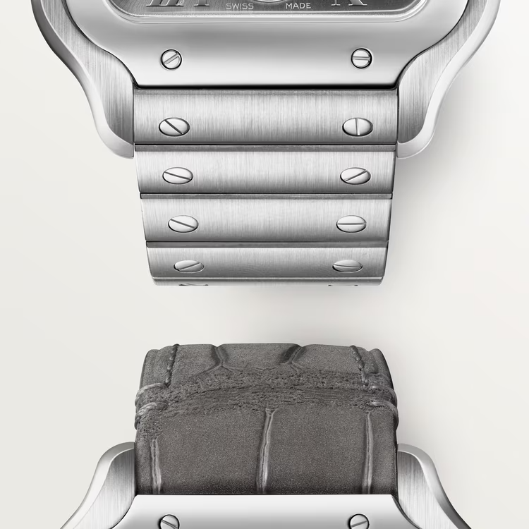 Unworn Santos Dual Time, Stainless Steel, 40.2mm, photo 6