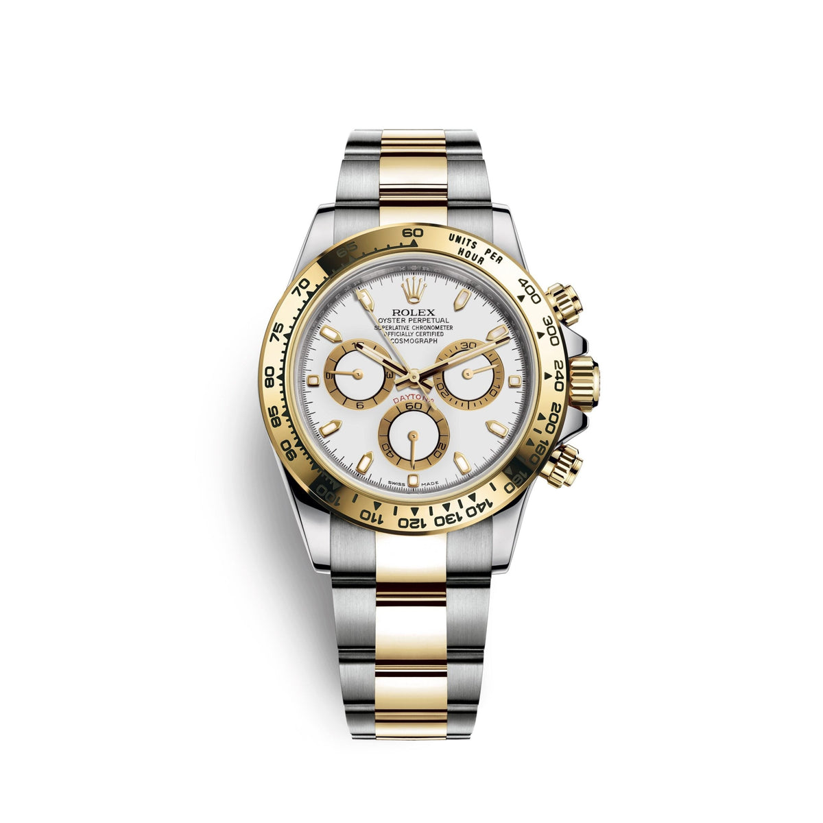Cosmograph Daytona, 18k Yellow Gold and Stainless Steel, 40mm