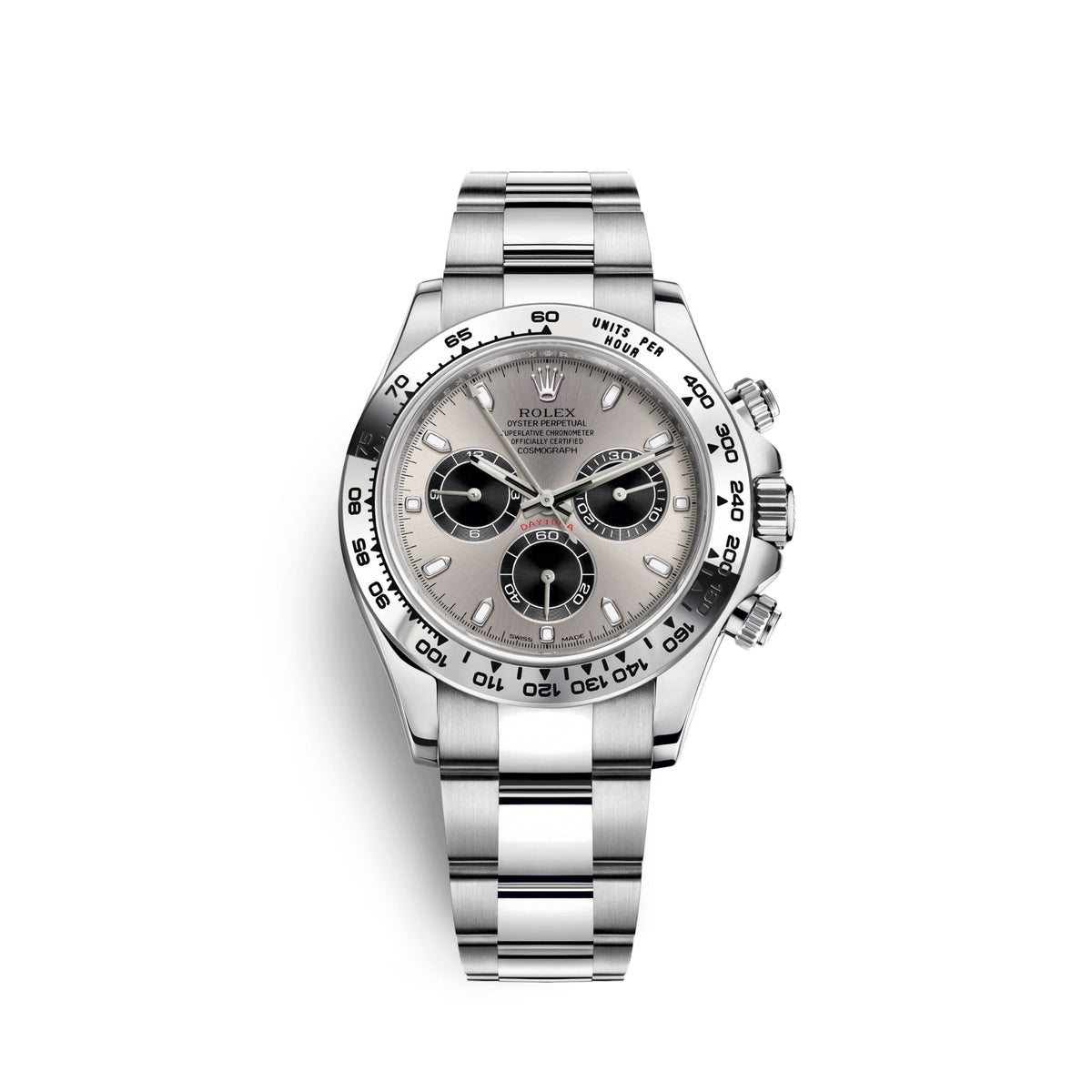 Cosmograph Daytona, 18k White Gold, 40mm