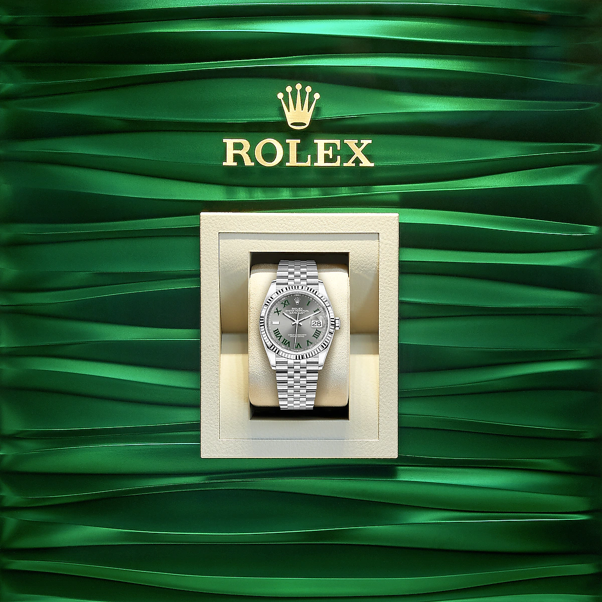 Datejust 36, Stainless Steel and 18k White Gold, 36mm, photo 5