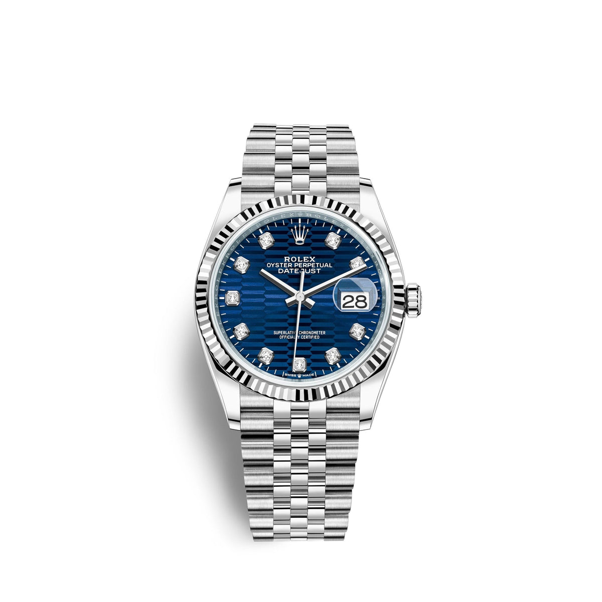Datejust 36mm, Oystersteel and 18k White Gold
