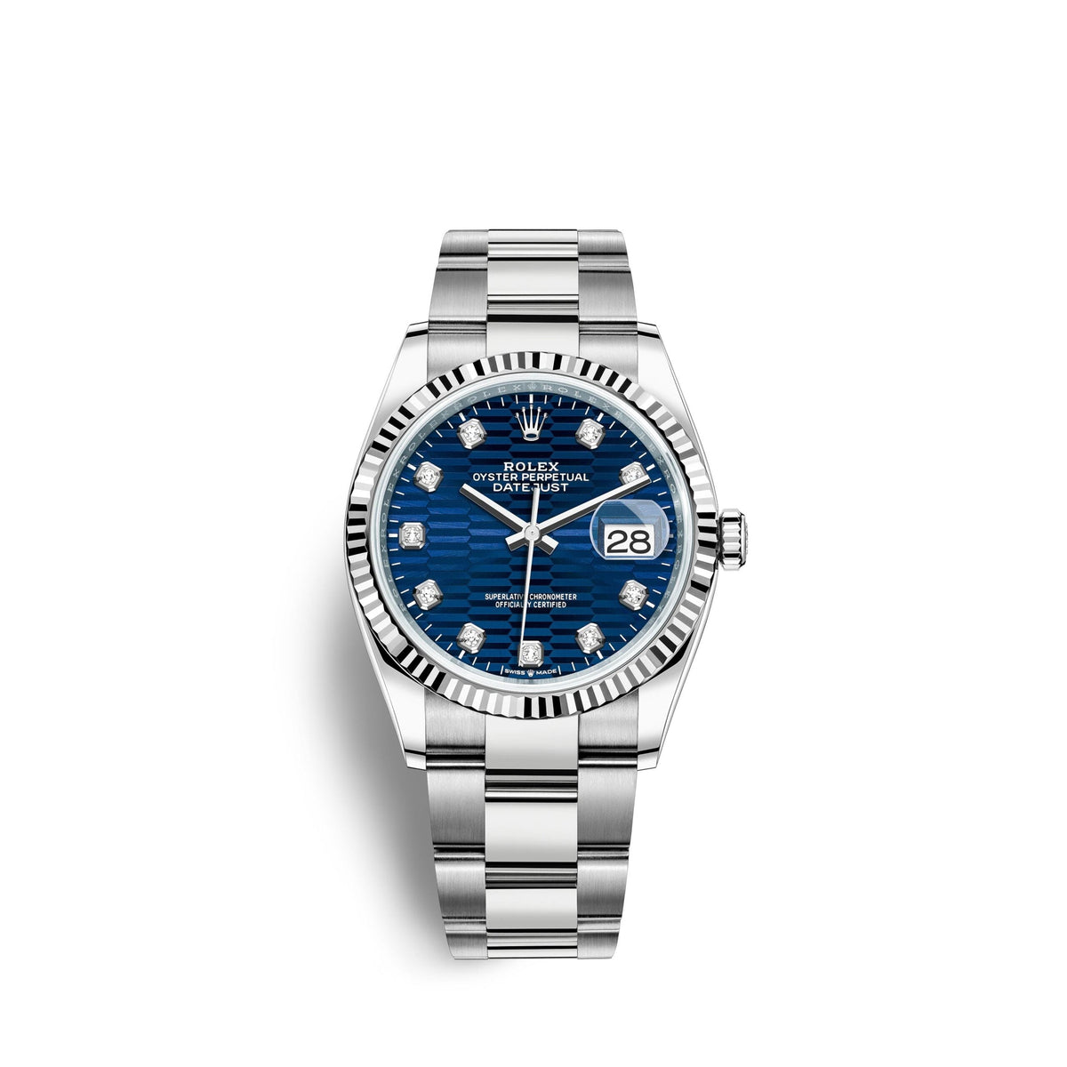Datejust 36mm, Oystersteel and 18k White Gold