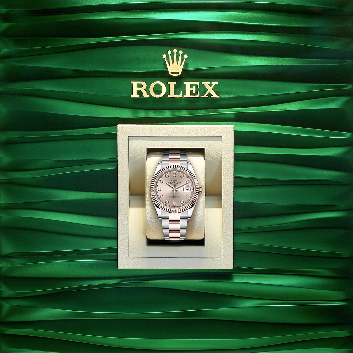Datejust 41, 18k Everose Gold and Stainless Steel, 41mm, photo 5