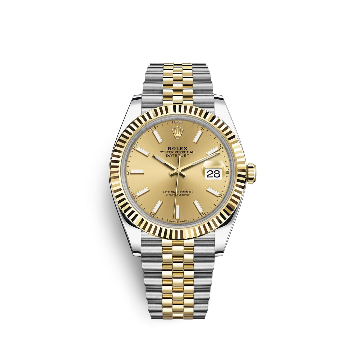 Datejust 41, 18k Yellow Gold and Stainless Steel, 41mm