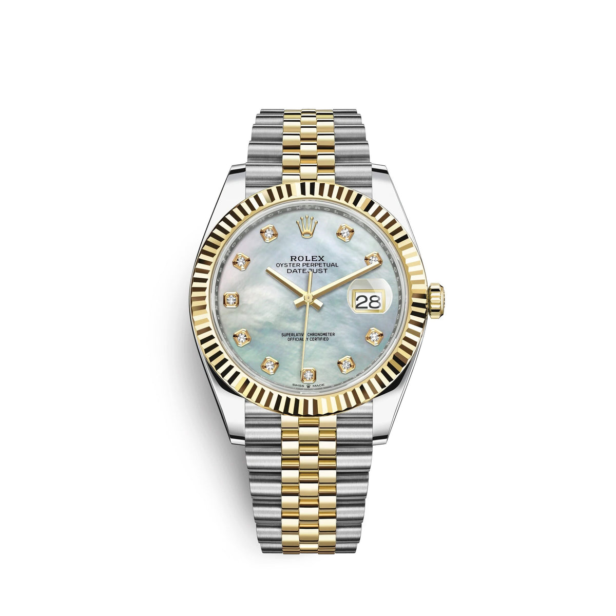 Datejust 41, 18k Yellow Gold and Stainless Steel, 41mm