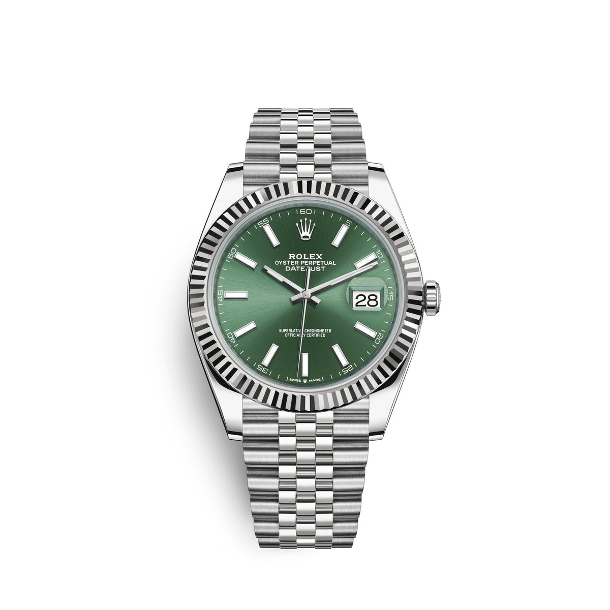 Datejust 41mm, Oystersteel and 18k White Gold