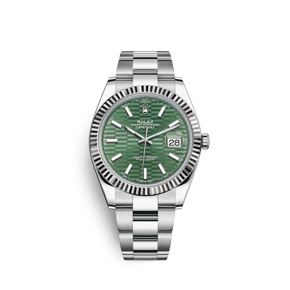 Datejust 41mm, Oystersteel and 18k White Gold