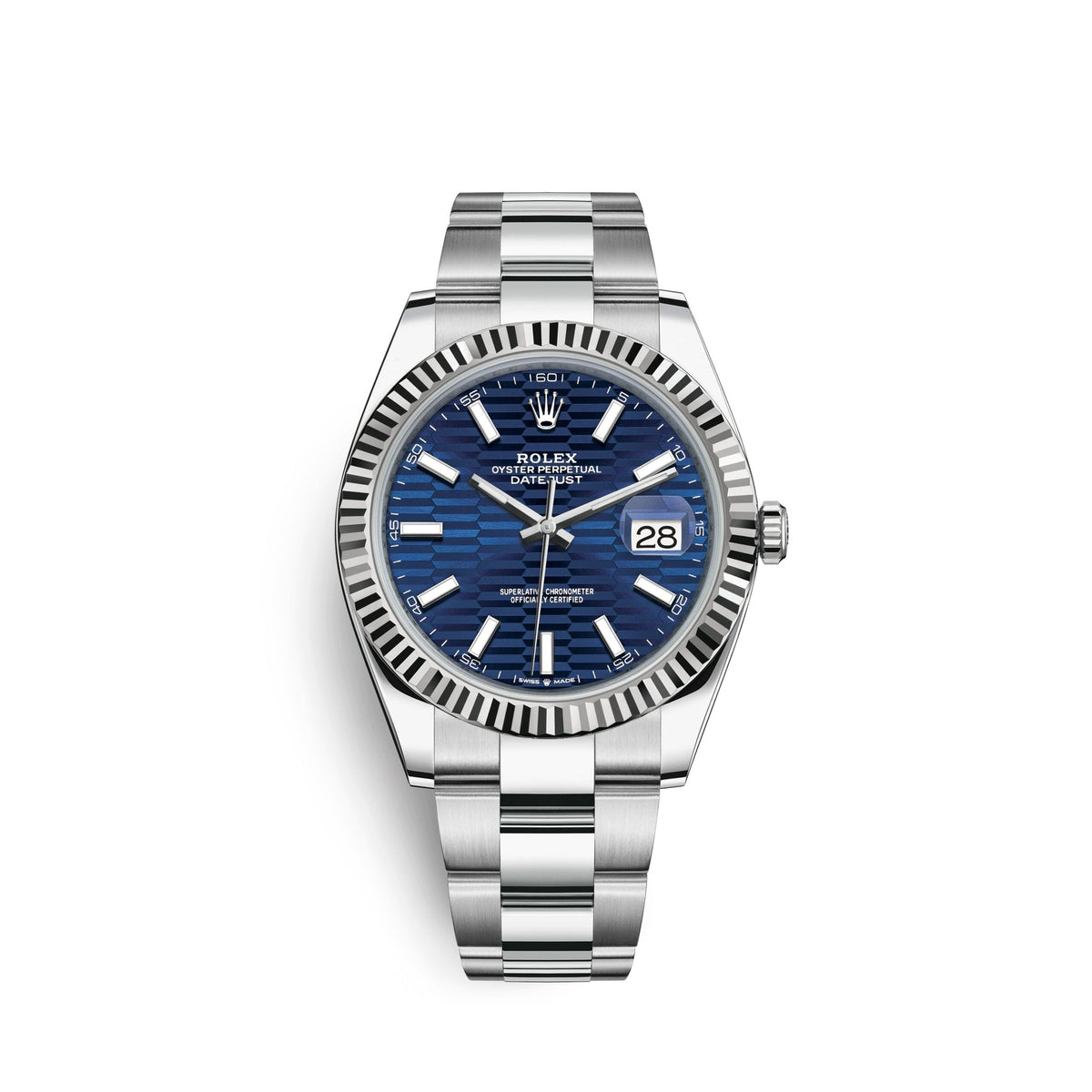 Datejust 41mm, Oystersteel and 18k White Gold