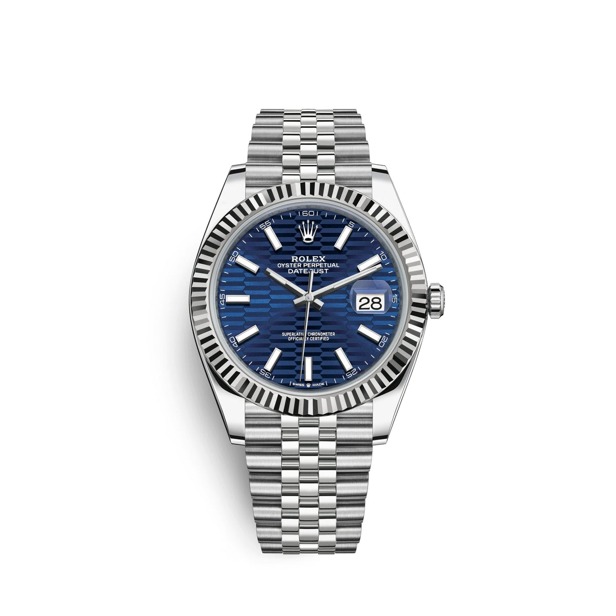 Datejust 41mm, Oystersteel and 18k White Gold