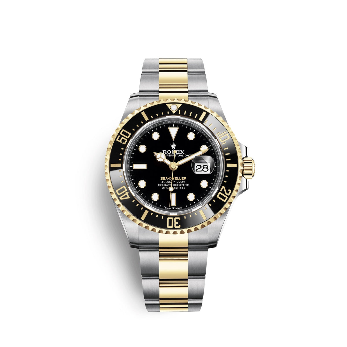 Sea-Dweller, Stainless Steel and 18k Yellow Gold, 43mm
