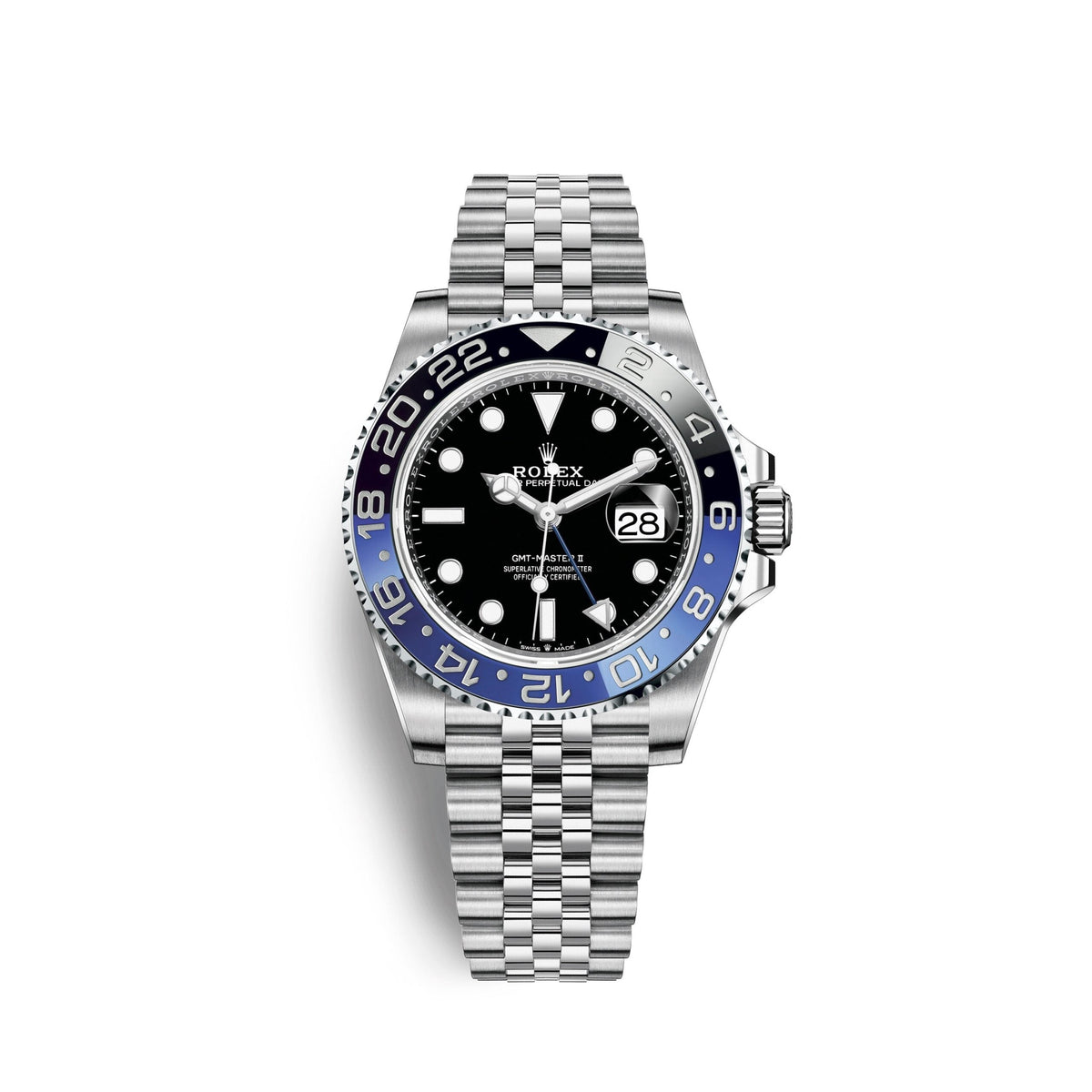 Unworn GMT-Master II, Batgirl, Stainless steel, 40mm