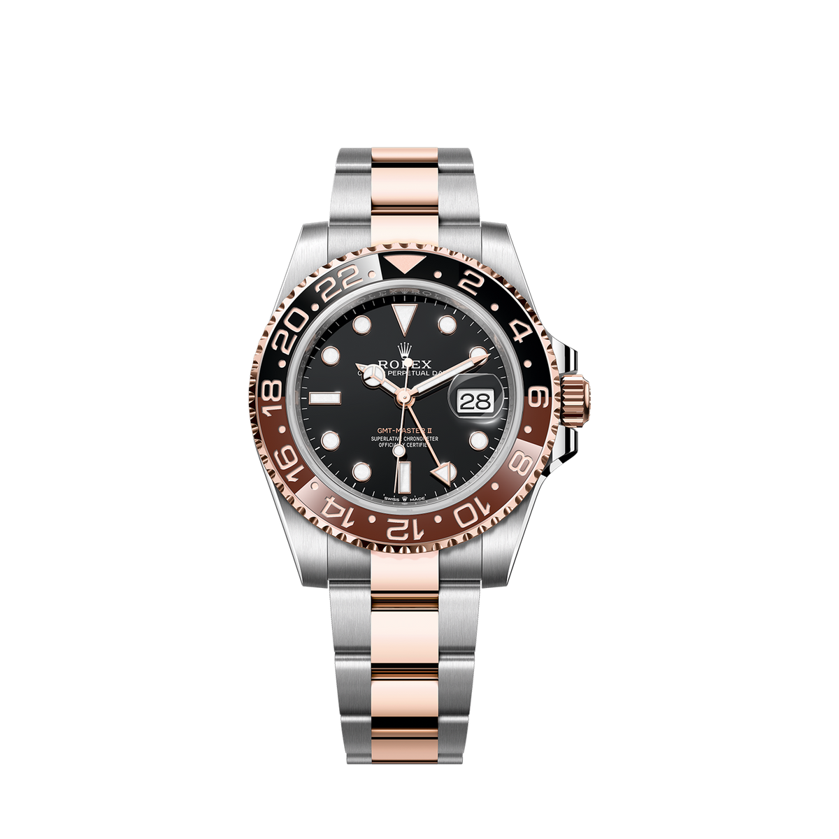 GMT-Master II, 40mm, Oystersteel and Everose gold
