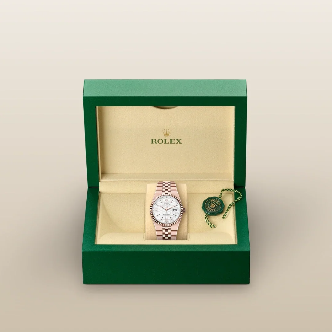 Land-Dweller 36mm Oyster Everose Gold M127235-0001, photo 6