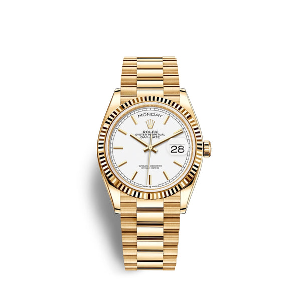 Day-Date, 36mm, 18k Yellow Gold