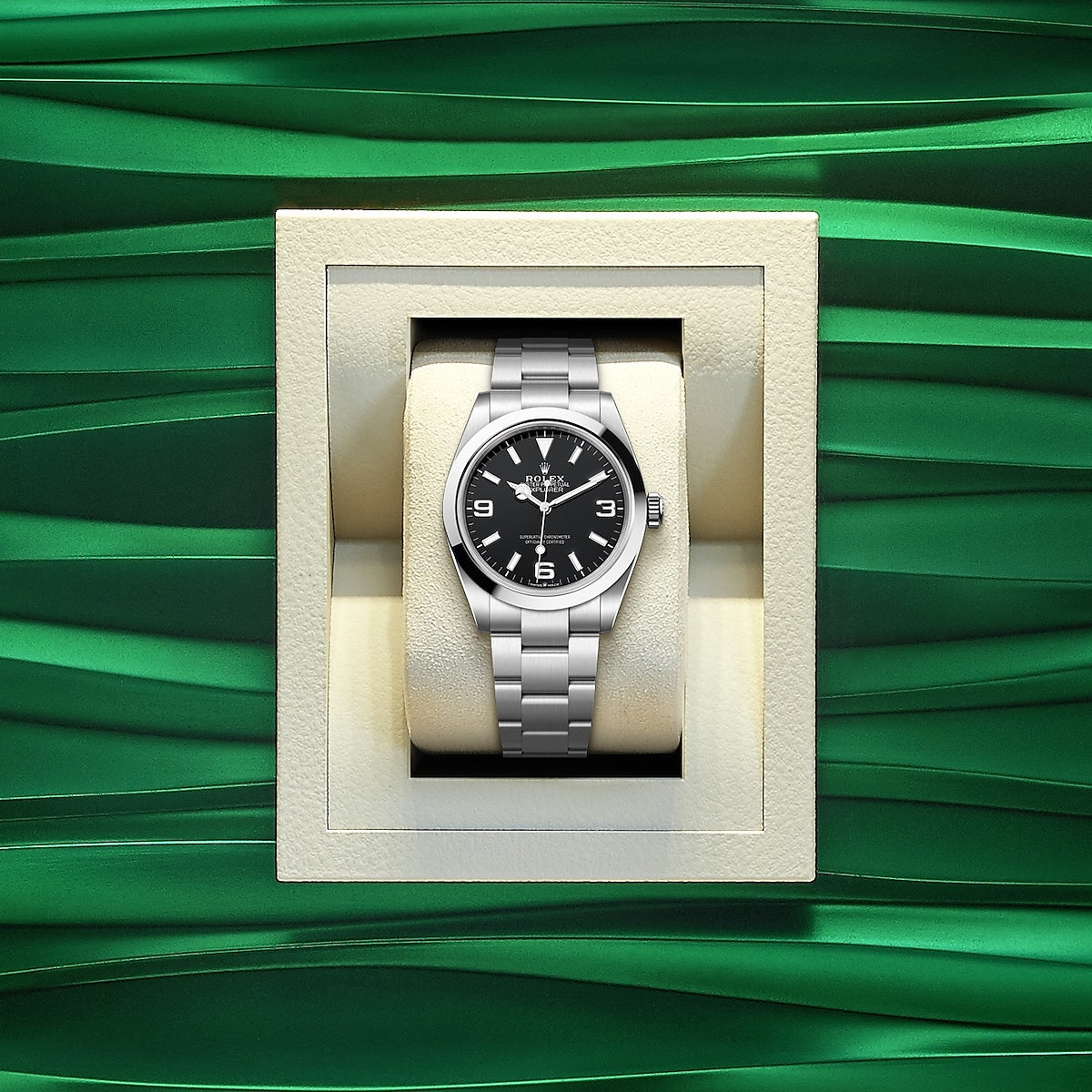 Explorer 40, Oystersteel, 40mm, photo 9