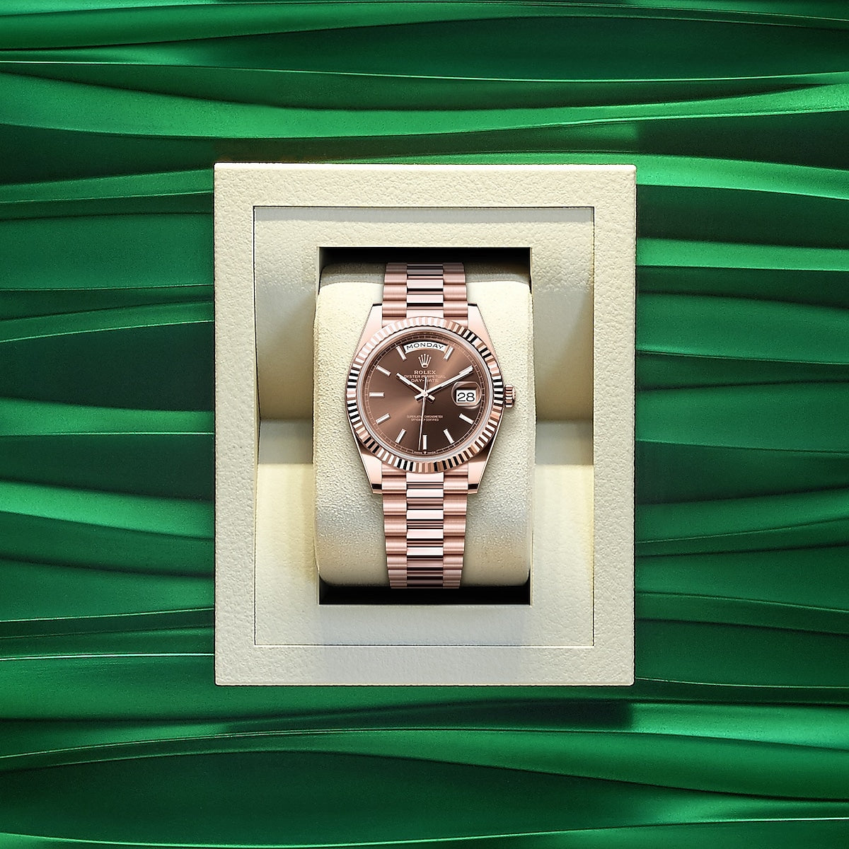 Day-Date 40, 18k Everose Gold, 40mm, photo 5