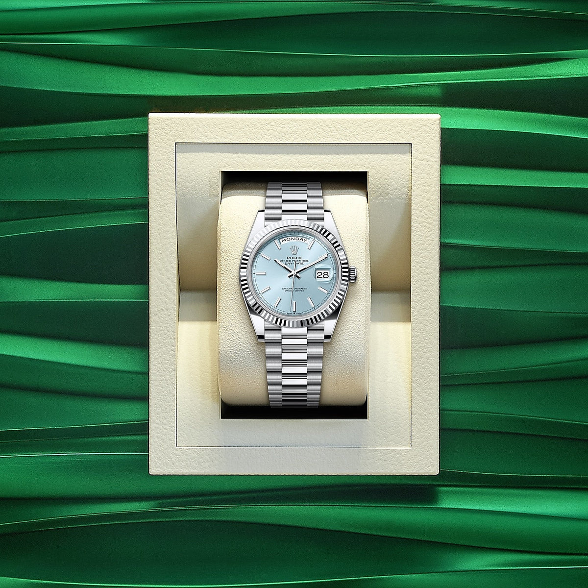 Day-Date 40, Platinum, 40mm, photo 5