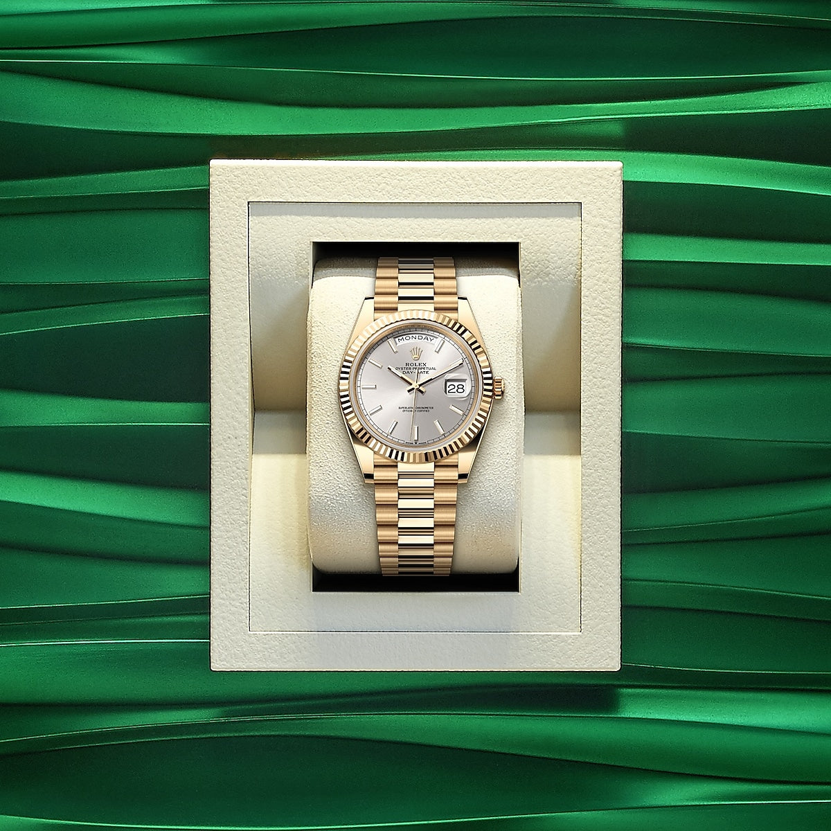 Day-Date 40, 18k Yellow Gold, 40mm, photo 5