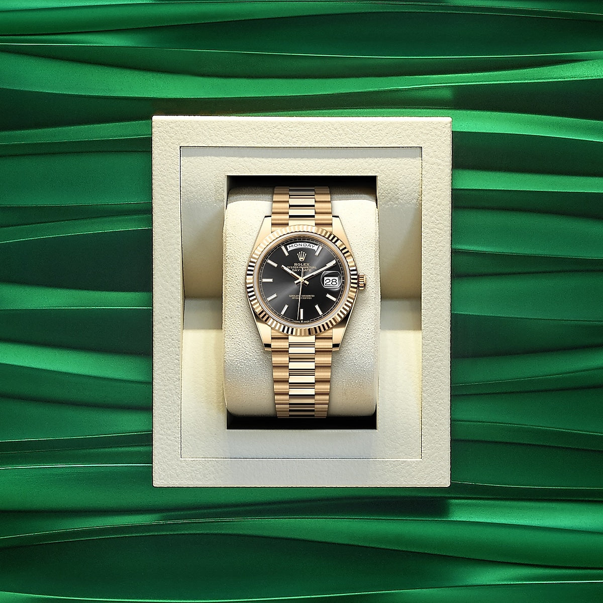 Day-Date 40, 18k Yellow Gold, 40mm, photo 5