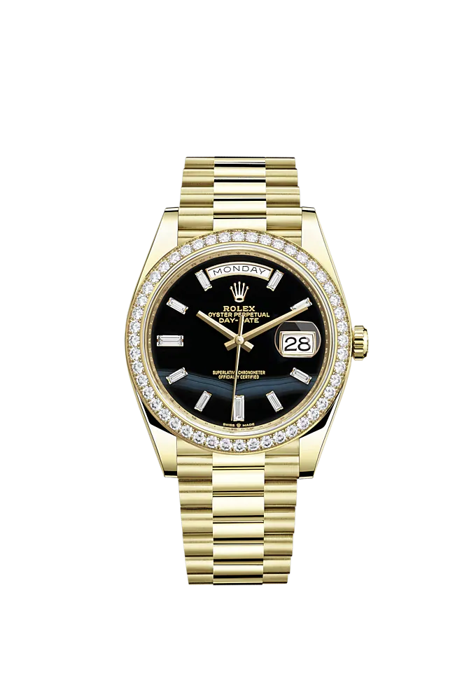 Day-Date, 40mm, 18k Yellow Gold and Diamonds, photo 2