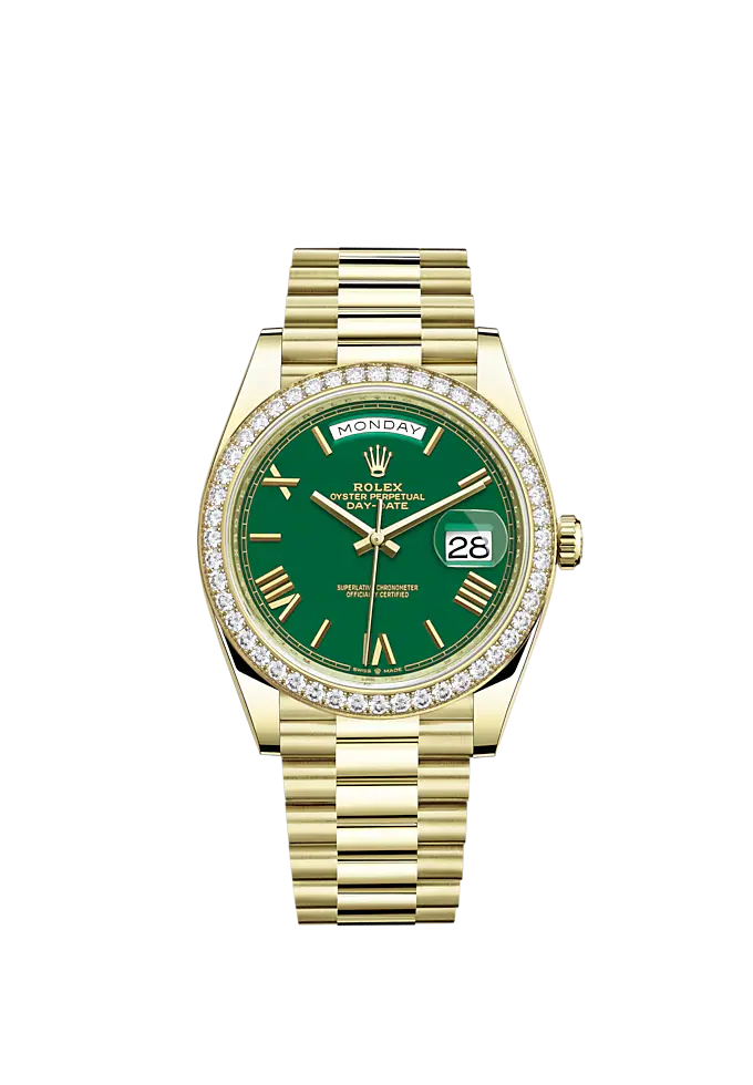 Day-Date, 40mm, 18k Yellow Gold and Diamonds, photo 2