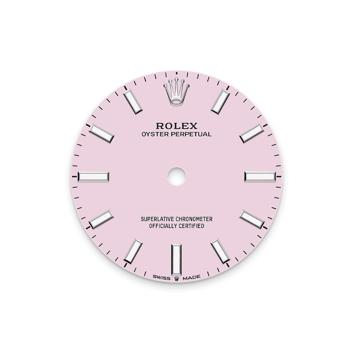 Unworn 2025, Oyster Perpetual, Oystersteel, 31mm, Candy pink dial, Domed Oyster, photo 2