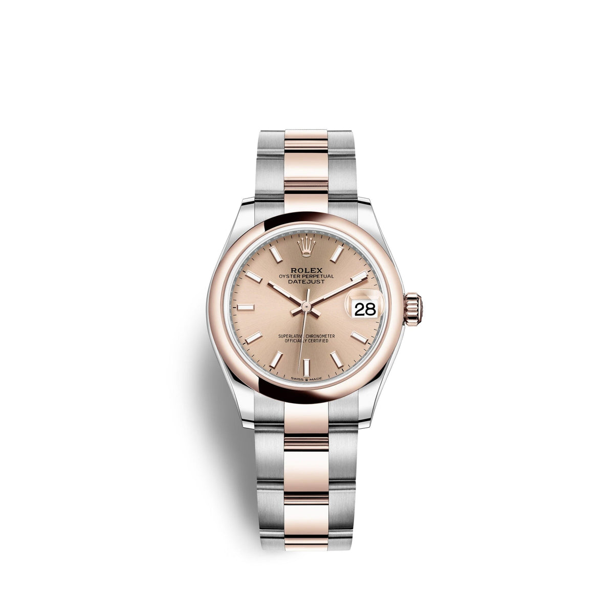 Datejust 31, Oystersteel and Everose gold