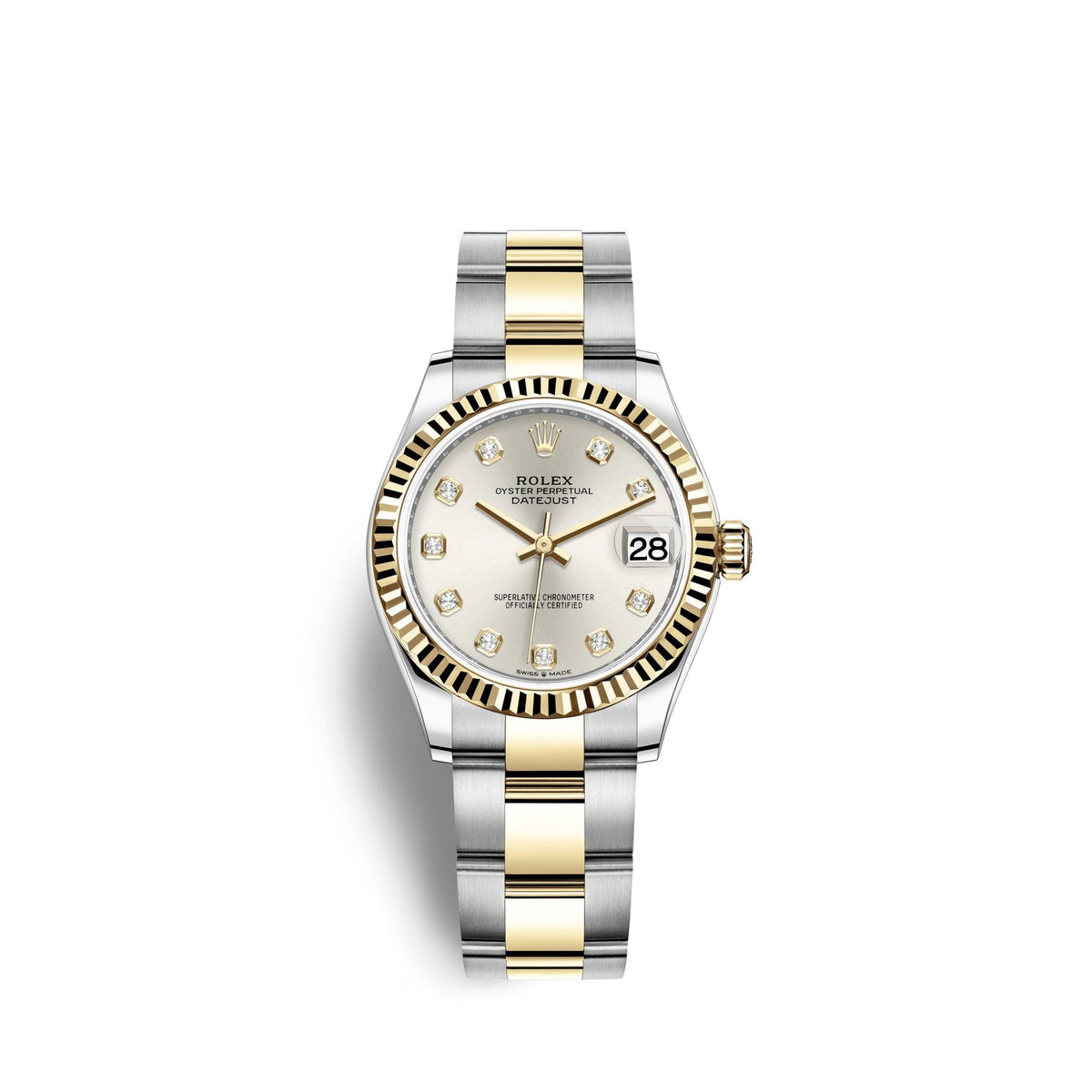 Datejust 31, Oystersteel and 18k Yellow Gold