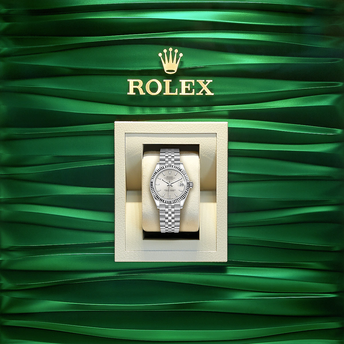 Datejust 31, Oystersteel and 18k White Gold, photo 5