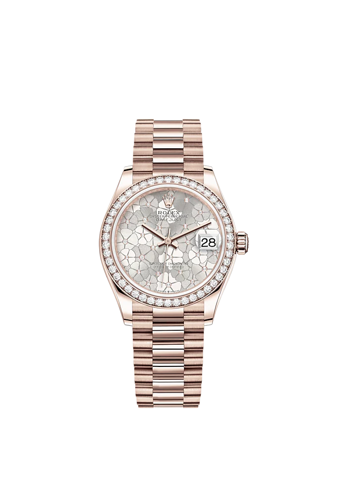 Datejust 31mm, 18k Everose Gold and Diamonds, photo 2