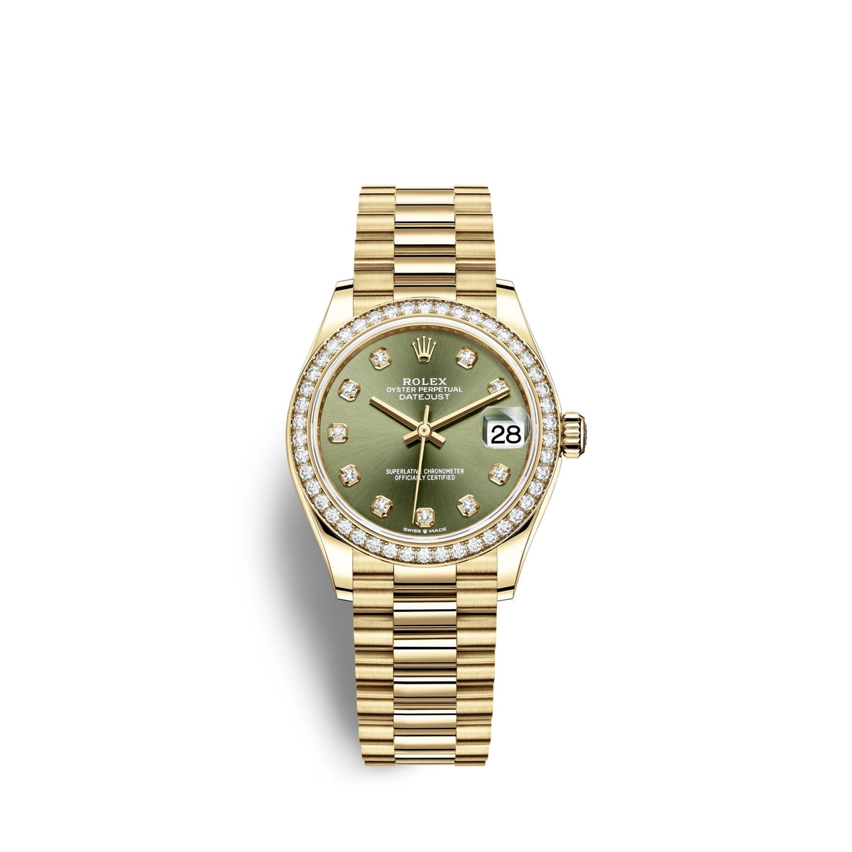 Datejust 31, 18kt Yellow Gold