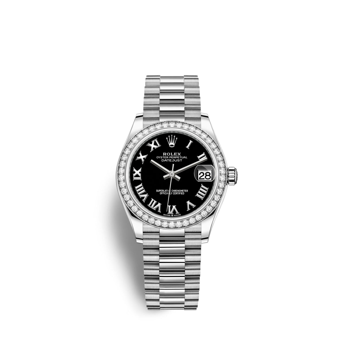 Datejust 31, 18kt White Gold