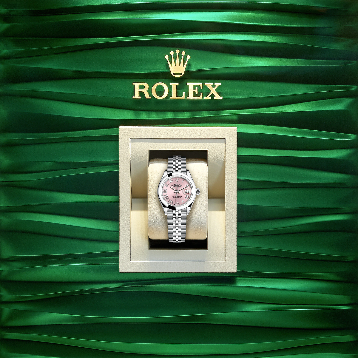 Lady-Datejust 28, Oystersteel, photo 3