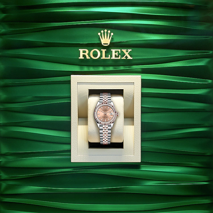 Lady-Datejust 28, Oystersteel and 18k Everose Gold, photo 5