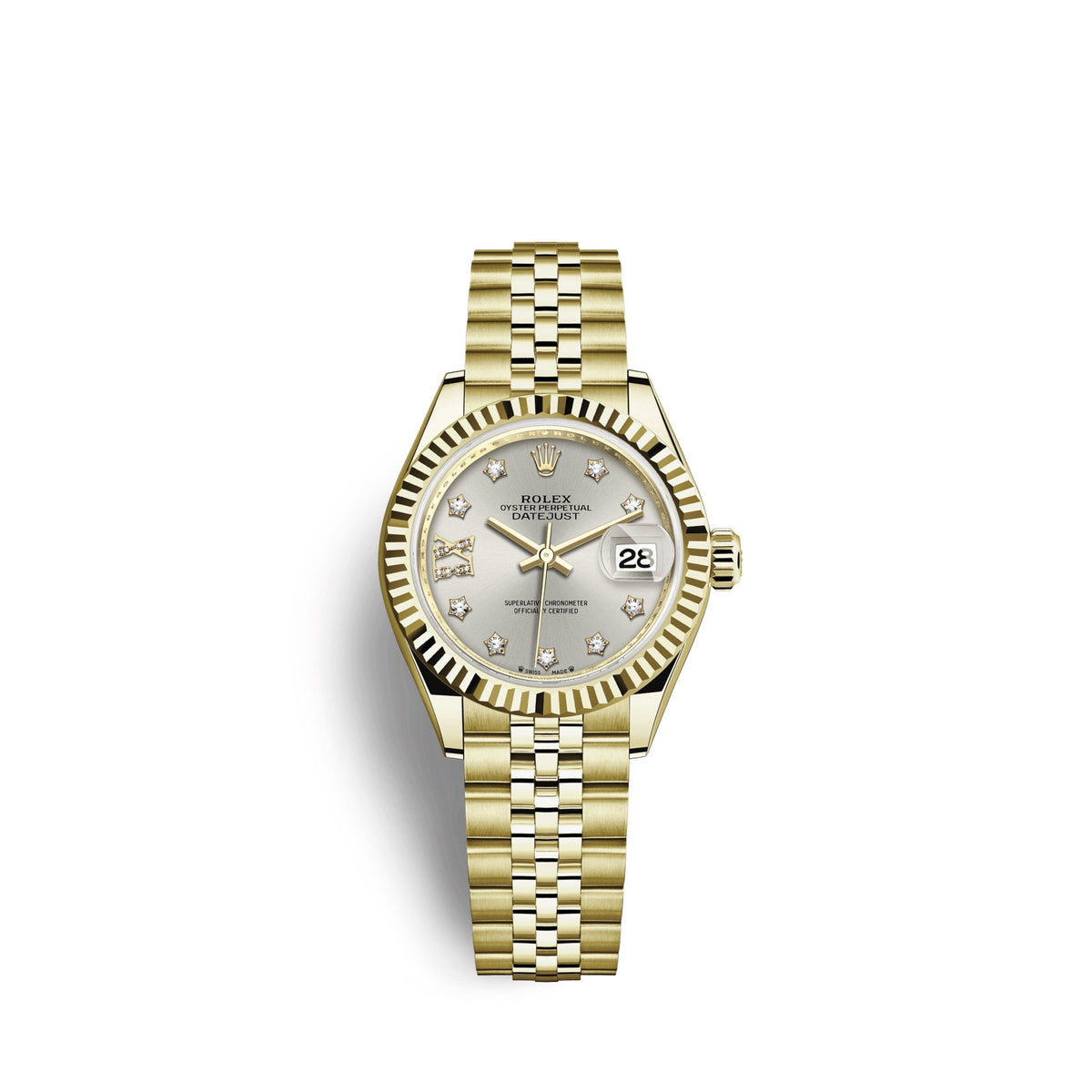 Lady-Datejust 28, 18k Yellow Gold