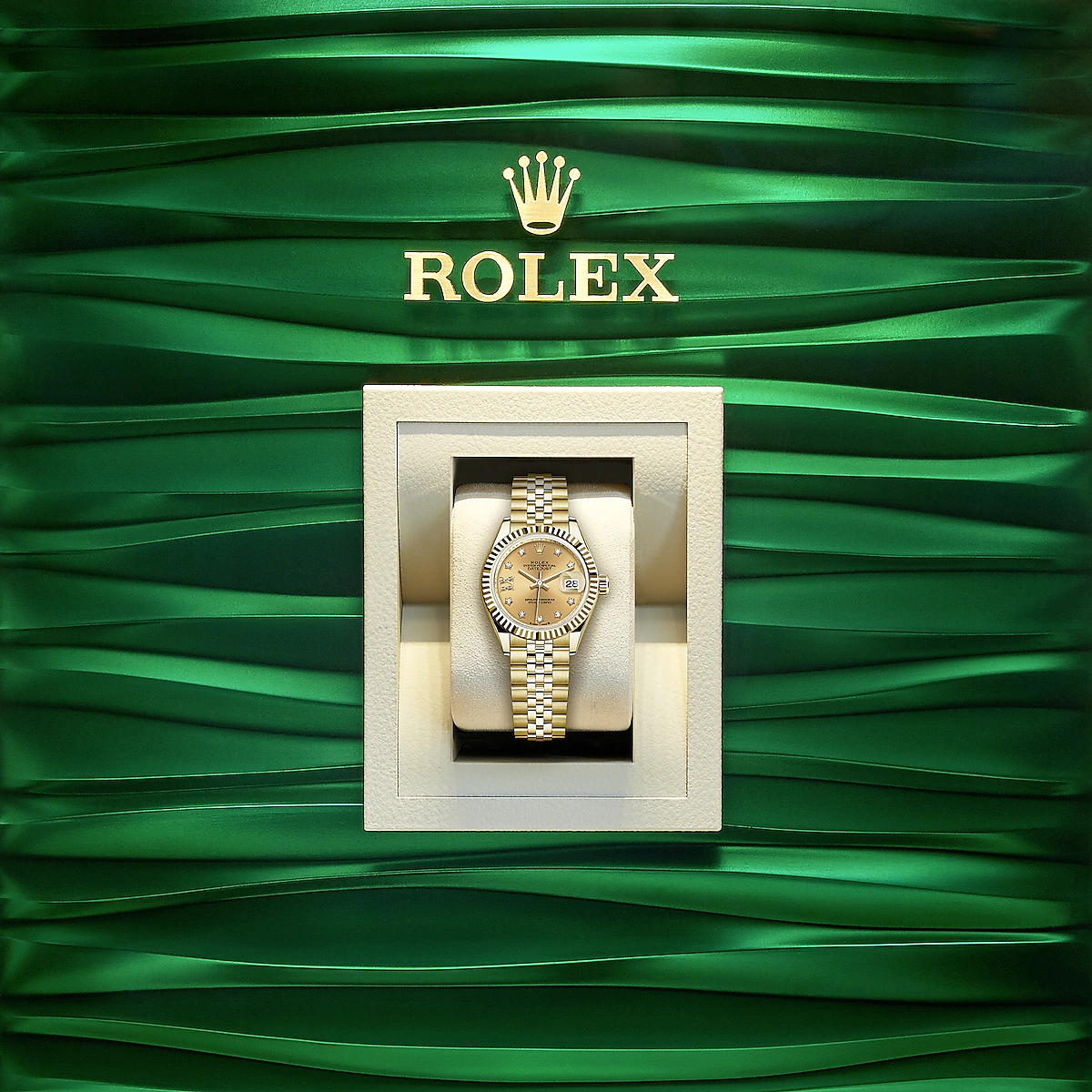 Lady-Datejust 28, 18k Yellow Gold, photo 5