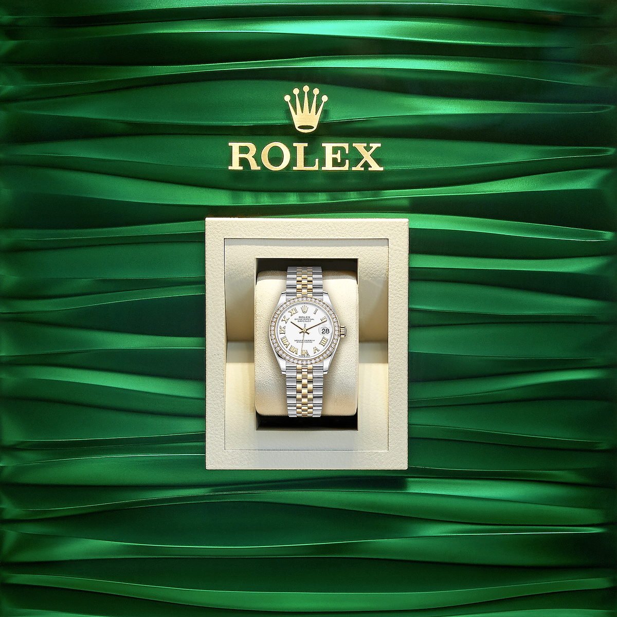 Lady-Datejust 28, Oystersteel and 18k Yellow Gold, photo 7