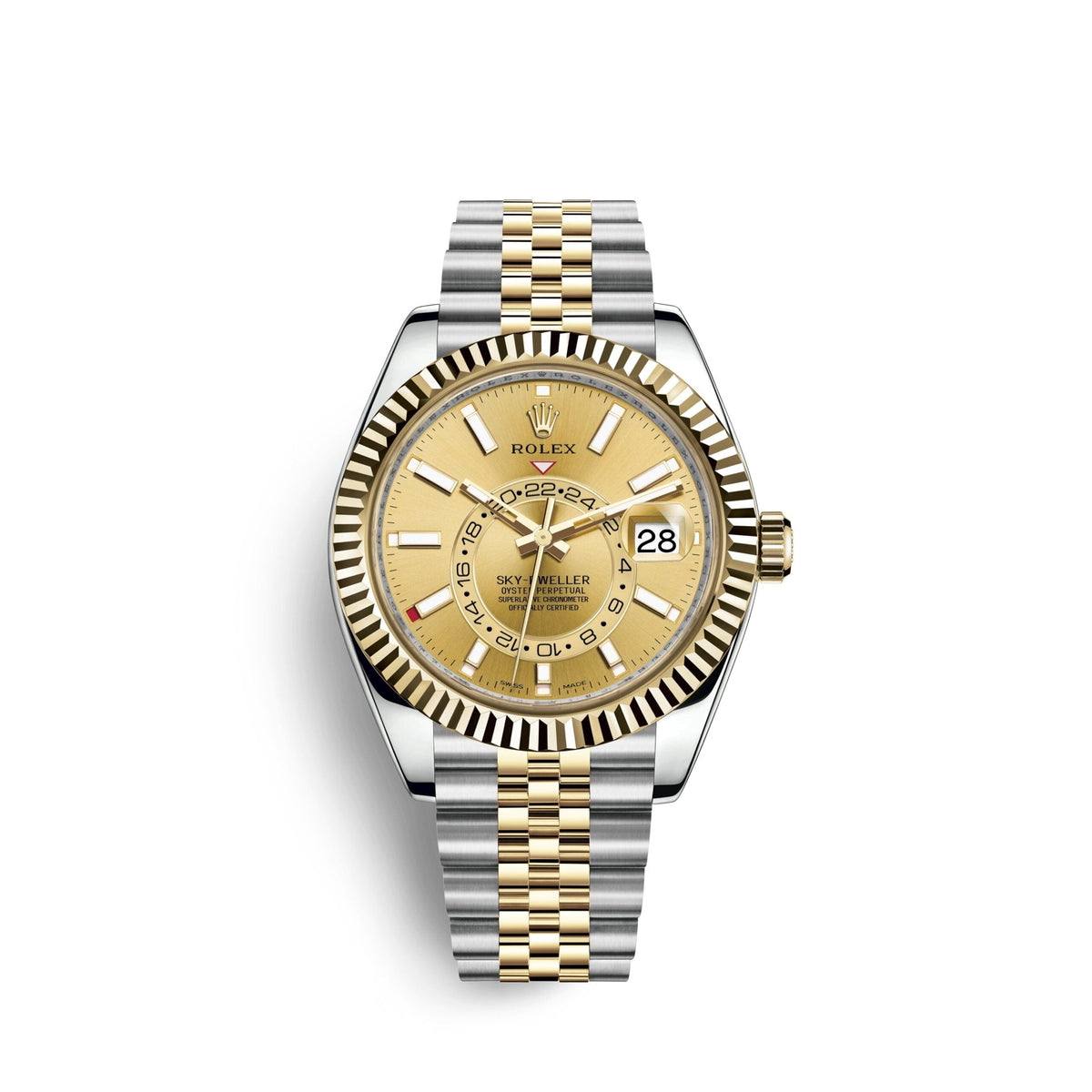 Sky-Dweller 42mm, Oystersteel and 18k Yellow Gold