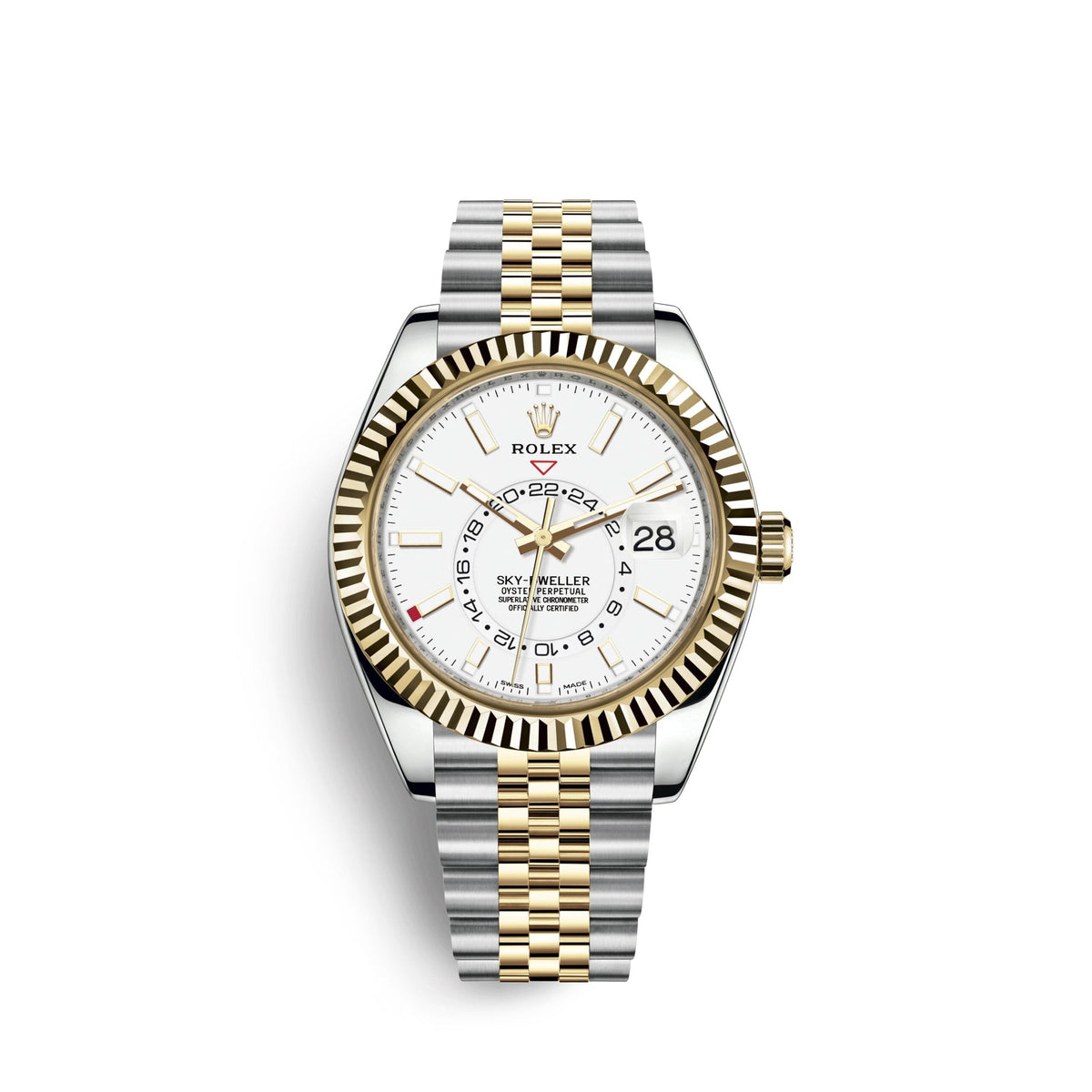 Sky-Dweller 42mm, Oystersteel and 18k Yellow Gold