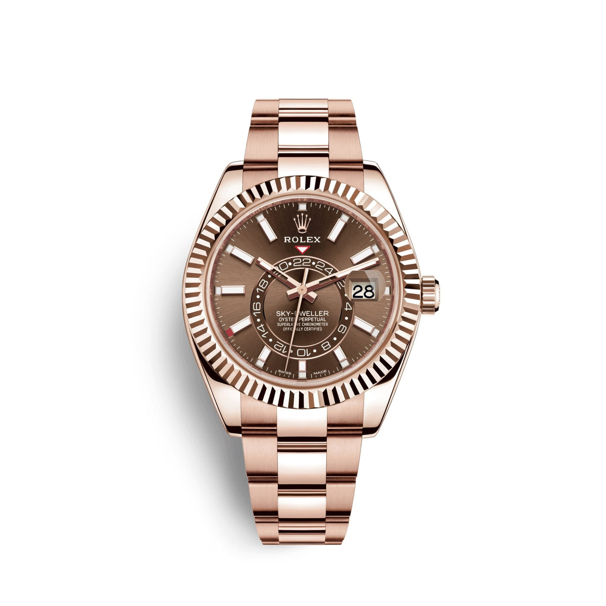 Sky-Dweller 42mm, 18k Everose Gold