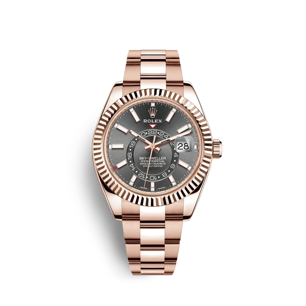 Sky-Dweller 42mm, 18k Everose Gold