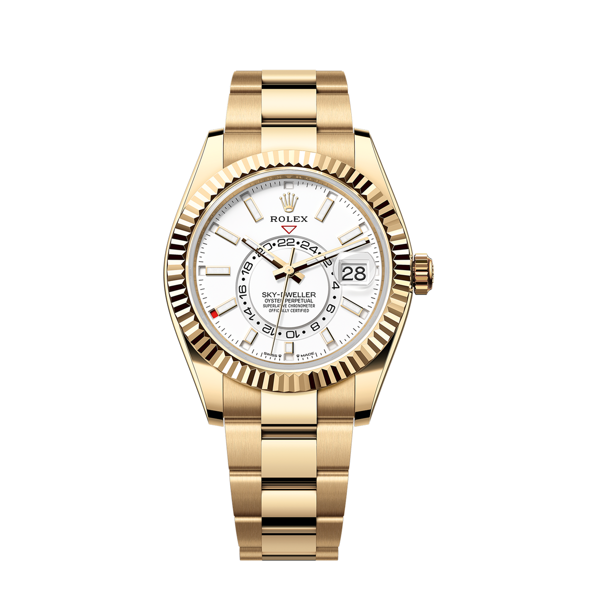 Sky-Dweller, 42mm, 18k Yellow Gold