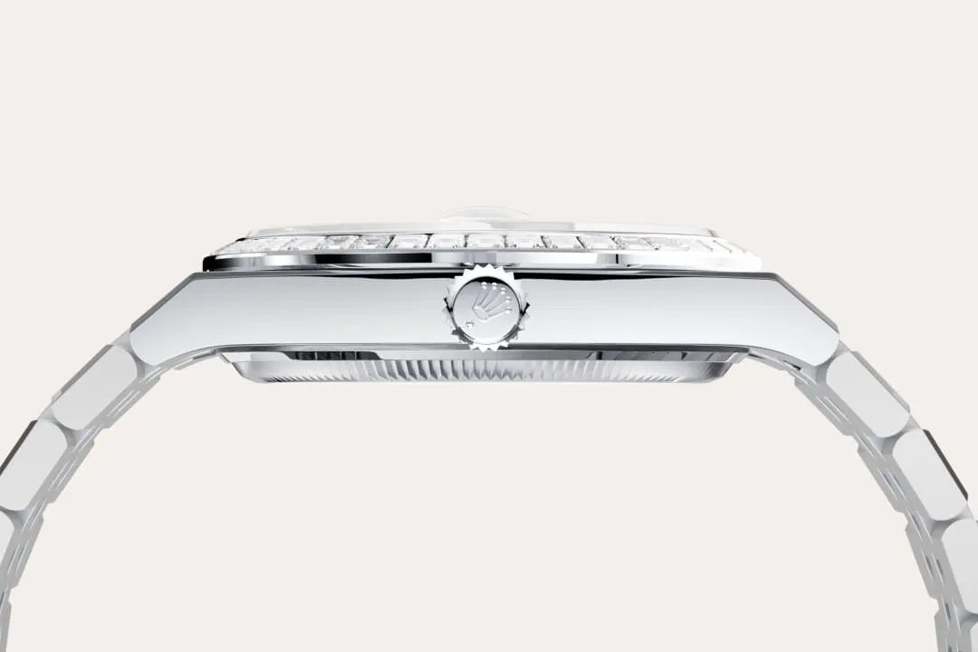 Land-Dweller 40mm Oyster Platinum & Diamonds M127386TBR-0001, photo 5