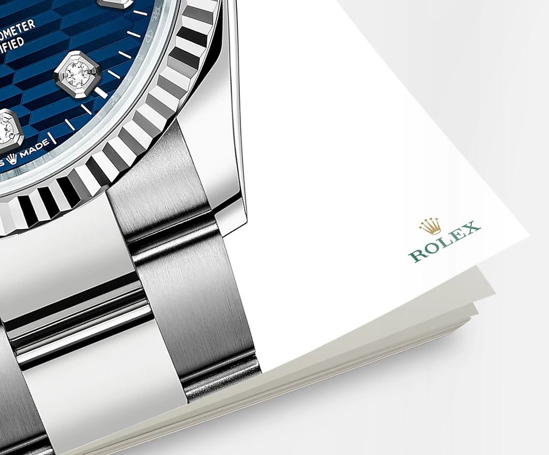 Datejust 36mm, Oystersteel and 18k White Gold, photo 5